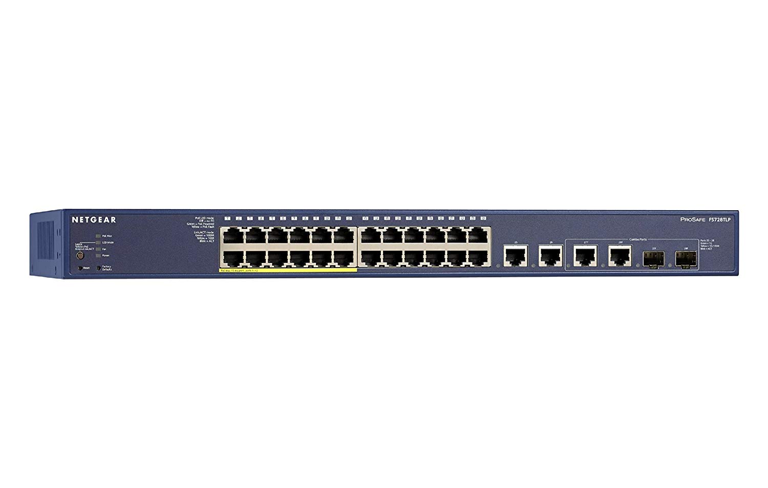 24-Port FE Smart Switch NETGEAR FS728TLP